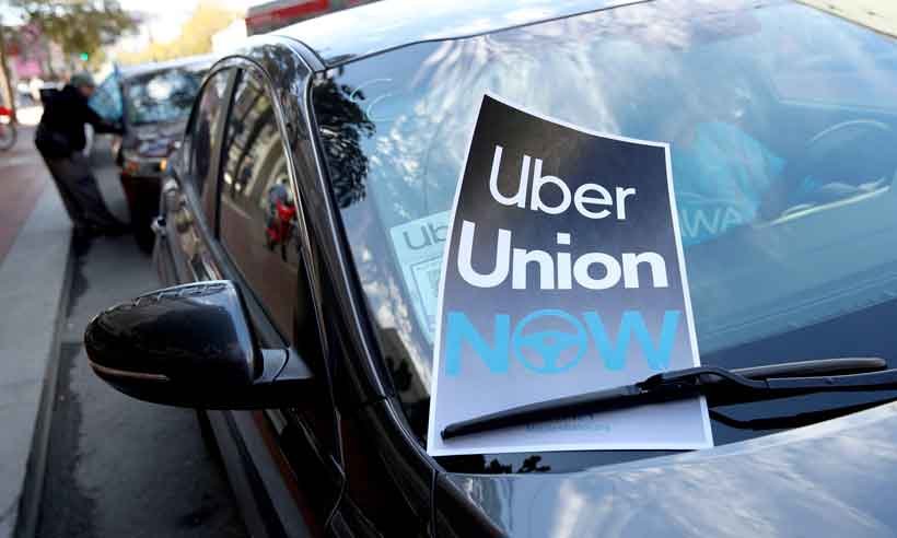 Uber reage e recorre à Justiça contra restrições do governo de Nova York - Justin Sullivan/AFP

