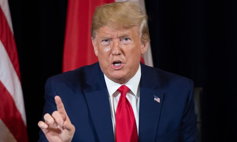 Câmara dos EUA abre processo de impeachment contra Trump - AFP / SAUL LOEB 