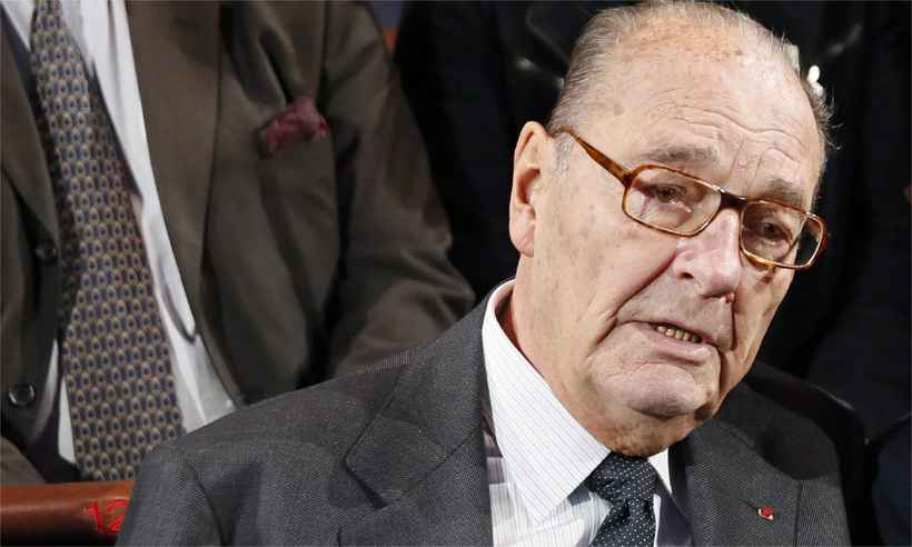Ex-presidente francês Jacques Chirac morre aos 86 anos - AFP / Patrick KOVARIK 
