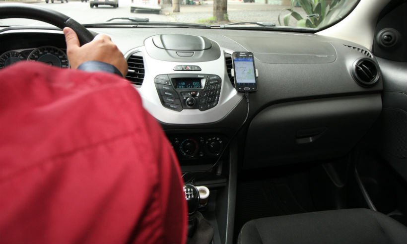 Conheça o golpe de motorista de aplicativo para multiplicar conta de passageiros - Edesio Ferreira/EM/D.A Press.