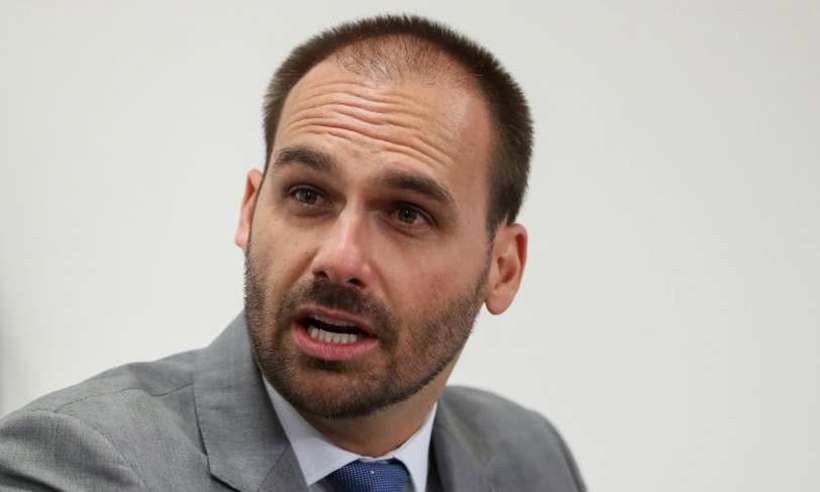 ''Eu serei o embaixador mais cobrado do mundo,'' diz Eduardo Bolsonaro - Marcos Correa/PR 