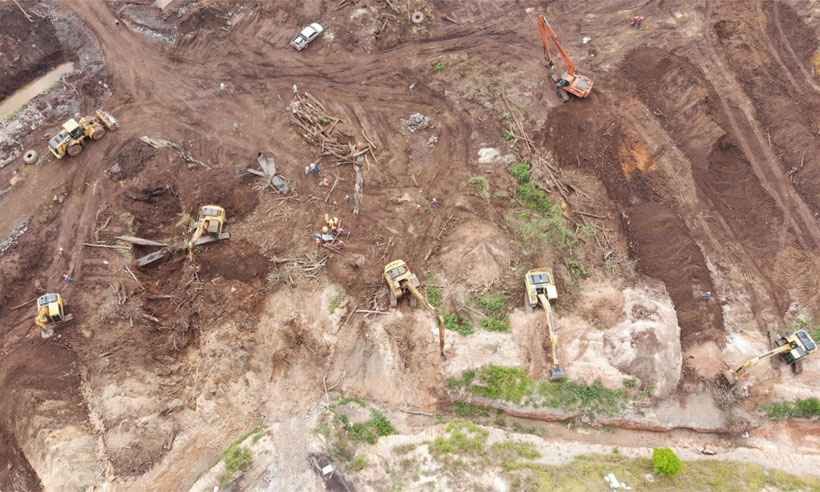 Identificado corpo encontrado após oito meses  de buscas em Brumadinho - Corpo de Bombeiros/Divulgação