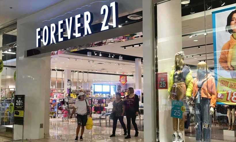 Forever 21 declara falência, mas manterá operações em EUA e América Latina - Frederic J. BROWN / AFP

