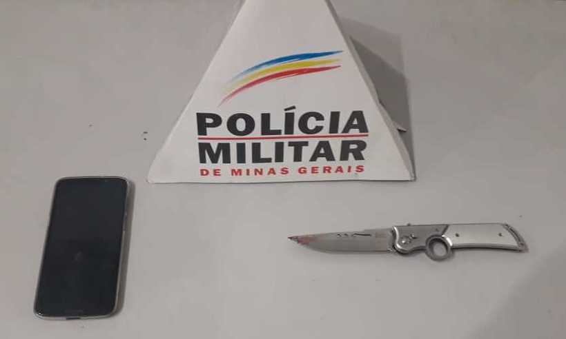 Motorista de aplicativo reage a assalto e esfaqueia menor no Centro de BH - Divulgação/PM