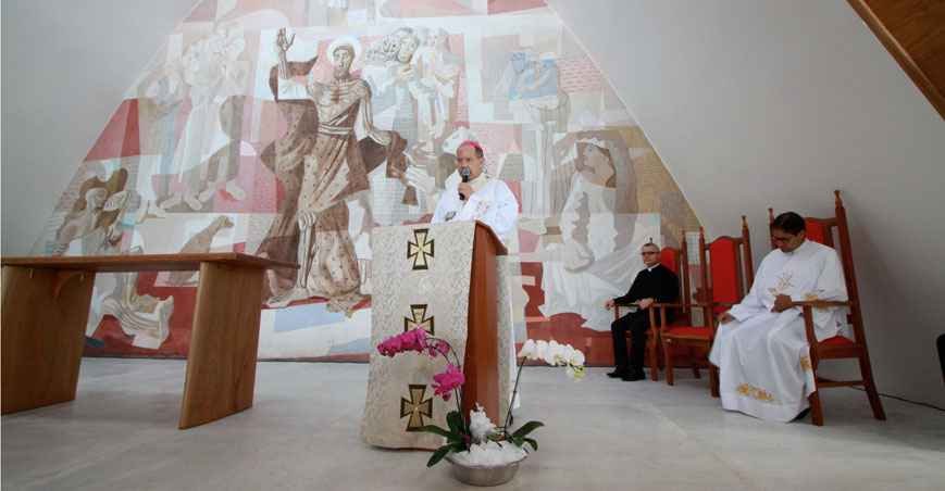 Remodelada, Igrejinha da Pampulha é escolhida para virar templo da 'ecologia integral' - Edésio Ferreira/EM/D.A Press