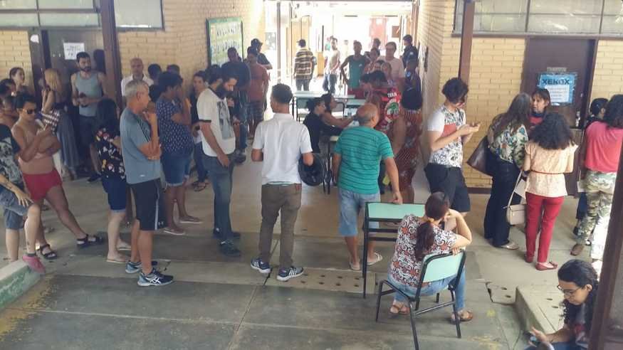 Eleição de conselheiros tutelares tem votação recorde em Belo Horizonte - Edésio Ferreira/EM/D.A Press