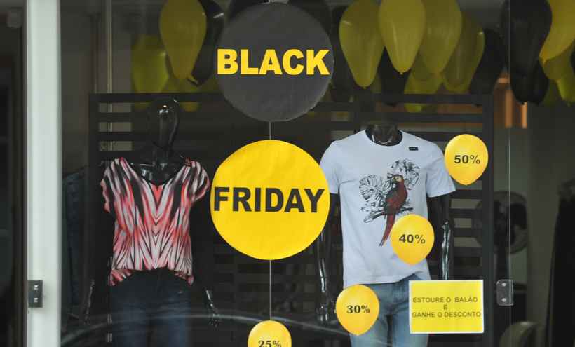 Intenção de compra online na Black Friday sobe 58% em 2019 -  Alexandre Guzanshe/EM/D.A Press