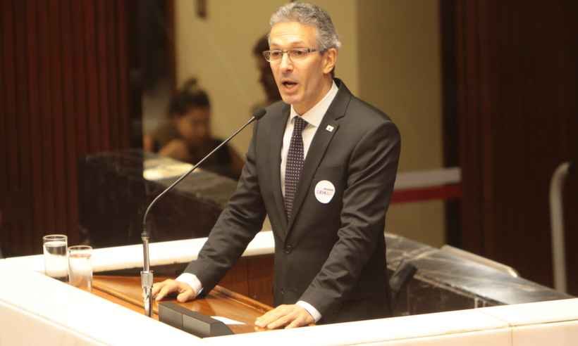 Zema indica que fim do parcelamento de salários pode ser temporário - Edésio Ferreira / EM / D.A. Press