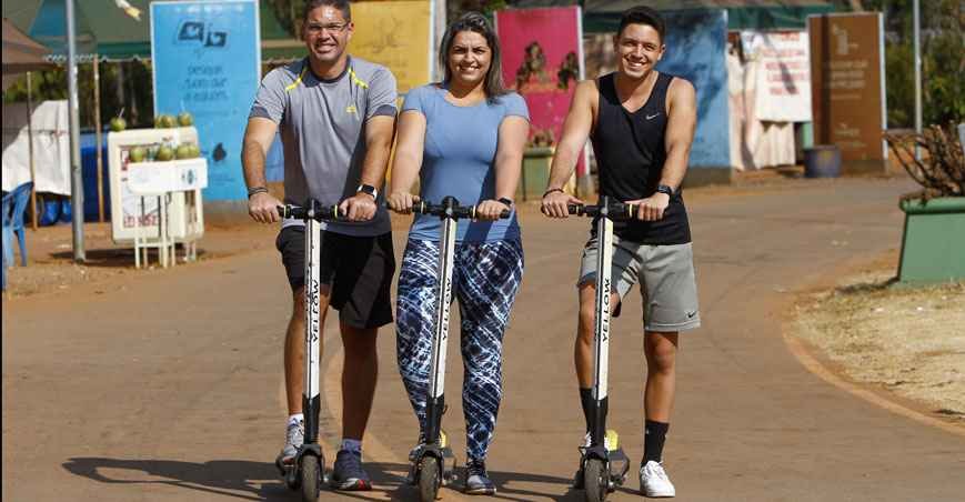 Ganhe saúde com malhação sobre rodas - Ana Rayssa/CB/D.A Press