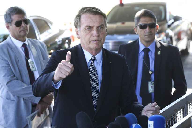 Após visita ao general Villas Bôas, Bolsonaro diz que 'está tudo certo' com PSL - Antonio Cruz/ Agência Brasil 