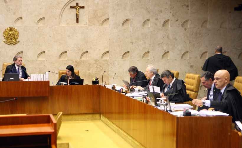 'Vossa Excelência, respeite os colegas!', diz Toffoli a Barroso em sessão tensa - Nelson Jr./SCO/STF