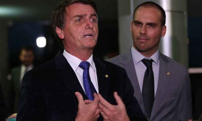 Além de embaixador, Bolsonaro quer filho líder do PSL - Fabio Rodrigues PozzebomAgencia Brasil.j