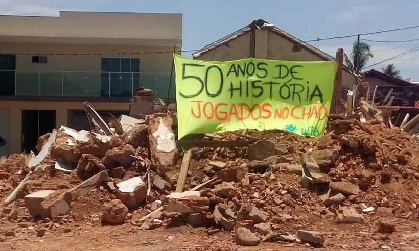 Padre manda derrubar igreja e revolta moradores em Minas - Márcio Lourenço/Divulgação