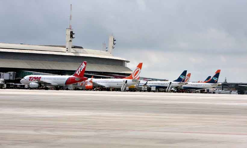 Setor aéreo brasileiro passa por modernização - Edésio Ferreira/EM/D.A Press