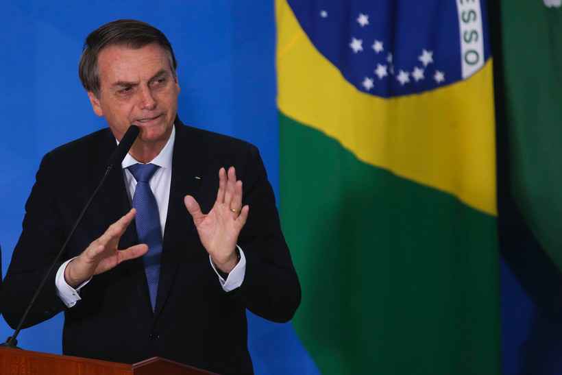 Bolsonaro diz à Band que falou para Eduardo tirar 'palavra AI-5' do vocabulário - Antonio Cruz/ Agencia Brasil 