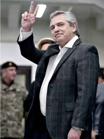 Apoiar a Argentina é ajudar a nós mesmos, aos mineiros e brasileiros - ALEJANDRO PAGNI/AFP  18/8/19