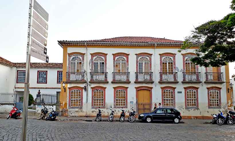 Casarão do Barão passa por restauração para abrigar museu - ORLANDO BARROS/Prefeitura de São João del-Rei/Divulgação