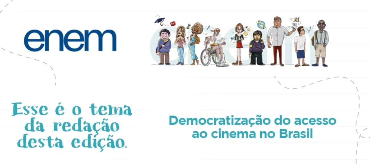 Enem 2019: tema de redação politiza falta de acesso às artes, dizem professores - Reprodução/Inep