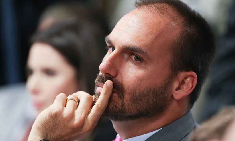 Eduardo Bolsonaro diz que 'o mais provável é a não permanência no PSL' - Lula Marques/Fotos Públicas 