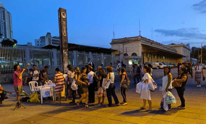 Em protesto contra aumento, coletivo distribui passagens de metrô a R$ 1,80  - Divulgação/Tarifa Zero 