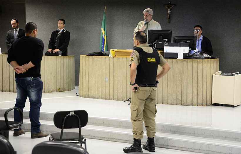Ex-PM é condenado por matar homem com 11 tiros na saída de boate em BH - Joubert Oliveira/TJMG