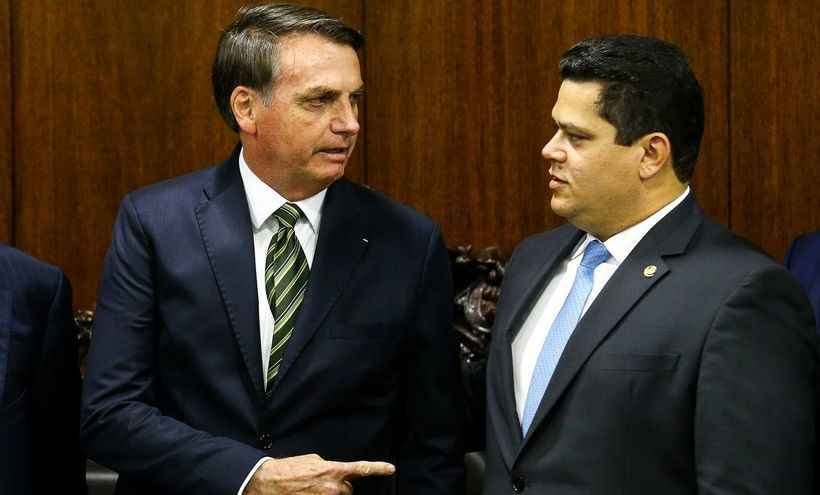Vinda a Congresso é gesto de aproximação com política, diz Alcolumbre a Bolsonaro - Marcelo Camargo/ Agência Brasil 