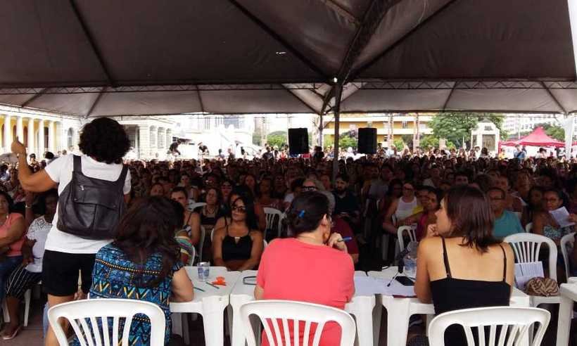 Professores da rede municipal de BH entram em greve por tempo indeterminado  - Sind-Rede-BH/Divulgação