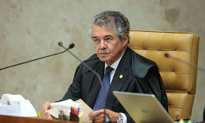 Marco Aurélio chama atenção de advogados que tratam ministros como ''vocês'' - Carlos Moura/SCO/STF 