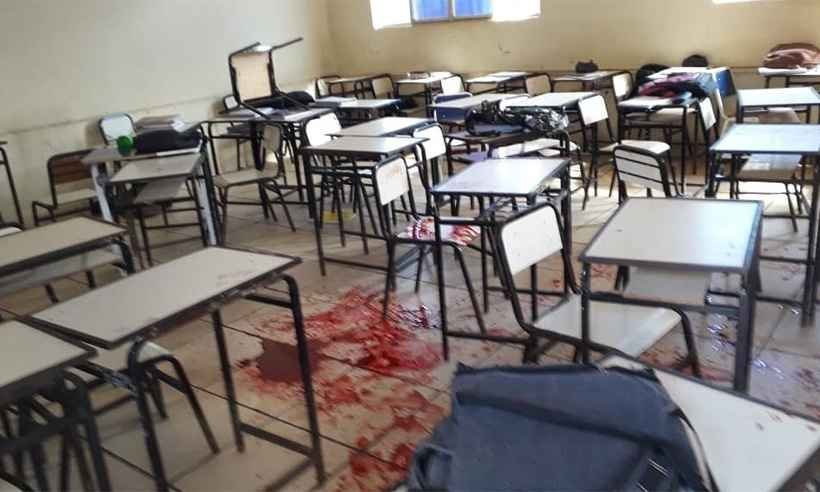 Aluno invade escola e atira contra colegas no Vale do Jequitinhonha - Reprodução/ Facebook 
