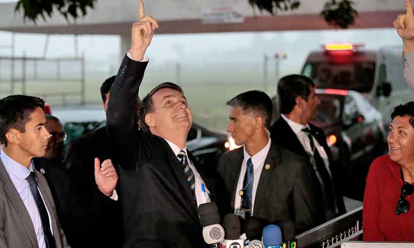 Em meio a trovões, Bolsonaro quer tempo para fechar reforma administrativa - Antônio Cruz/Agência Brasil