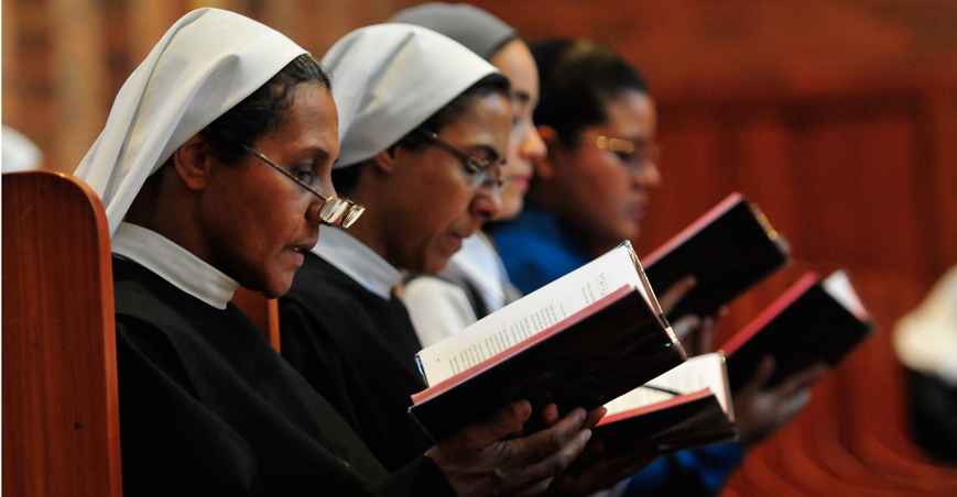  Missa e CD comemoram os 70 anos de atuação do mosteiro das irmãs beneditinas em BH - Gladyston Rodrigues/EM/D.A Press