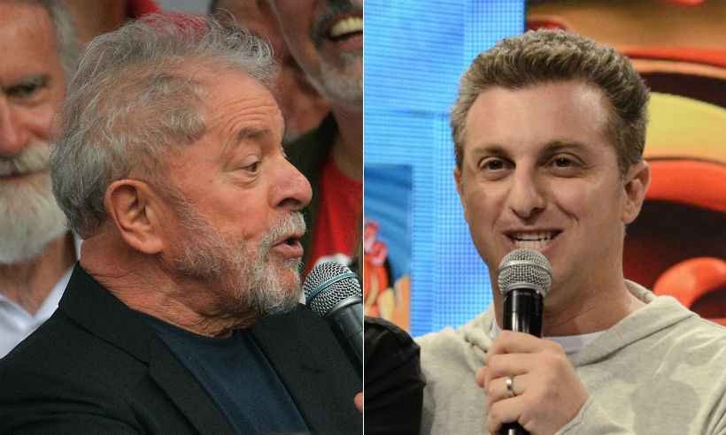 Lula chega a SP com jatinho de Huck fretado de empresa de aviação executiva - Carl de Souza/AFP; Raphael Dias/TV Globo