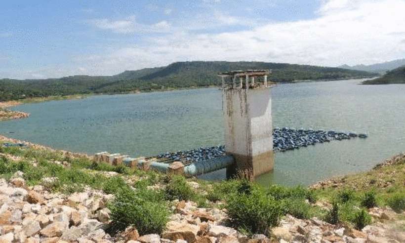 Igam declara escassez hídrica na barragem do Bico de Pedra, no Norte de Minas - Oliveira Junior/divulgacão 