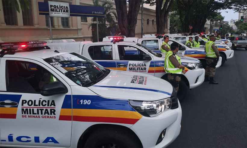 Com 12 mil policiais, PM lança operação com foco em roubos e furtos em Minas  - Polícia Militar/Divulgação