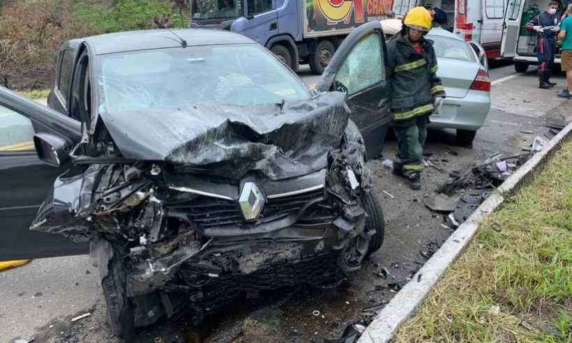 Violência nas estradas: feriado tem ao menos oito mortes em acidentes em Minas   - CBMMG/Divulgação