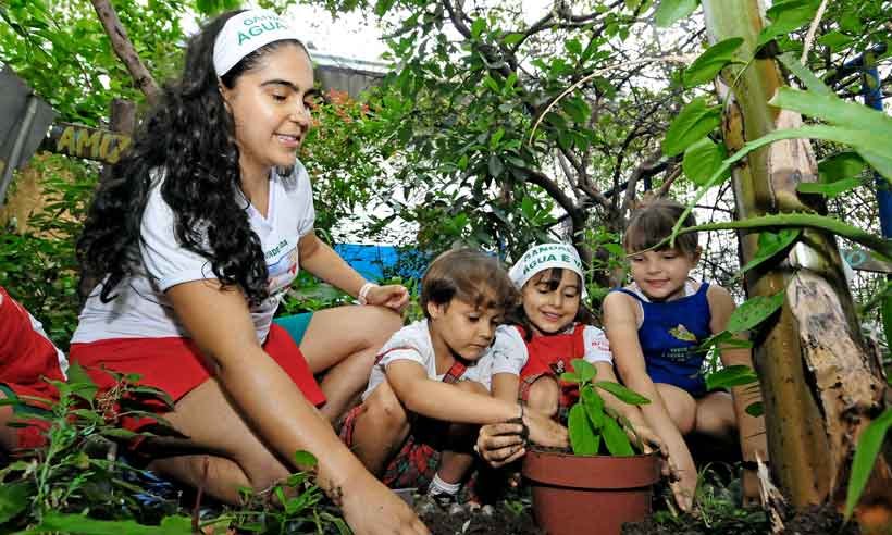 Companhia das plantas na correria do dia a dia promove bem-estar - Gladyston Rodrigues/EM/D.A Press