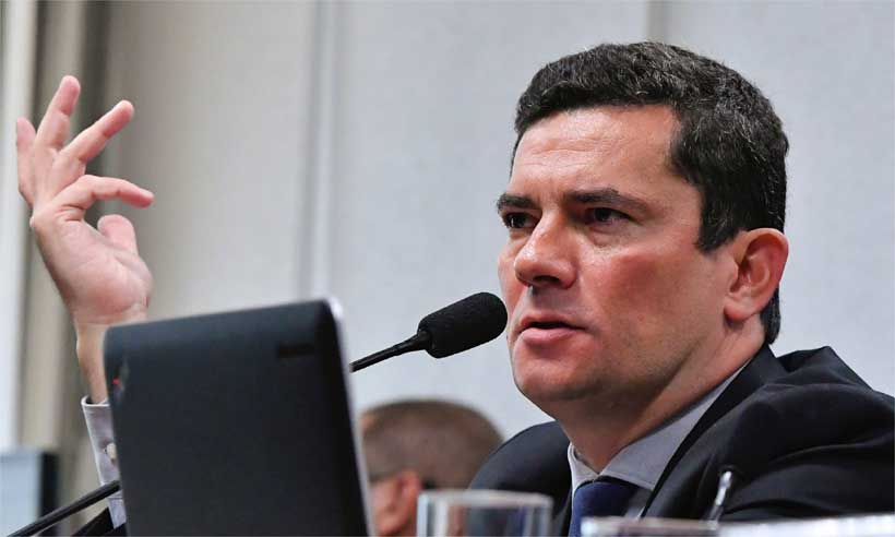 'Envolvimento do nome do presidente é disparate', diz Moro sobre porteiro - Geraldo Magela/Agência Senado