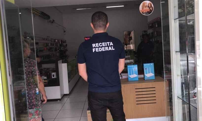 Receita Federal e PM apreendem mais de R$ 300 mil em mercadorias no Sul de Minas - Receita Federal/Divulgação