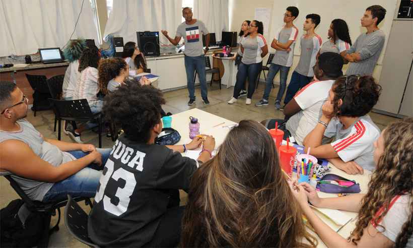 Ensino integral melhora desempenho de alunos, mas ainda é direito de poucos - Juarez Rodrigues/EM/D.A Press