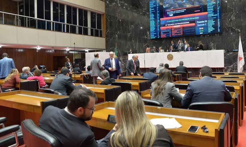 Em nova investida na Assembleia de Minas, governador quer manter ICMS alto - CLARISSA BARÇANTE/ALMG - 28/8/19