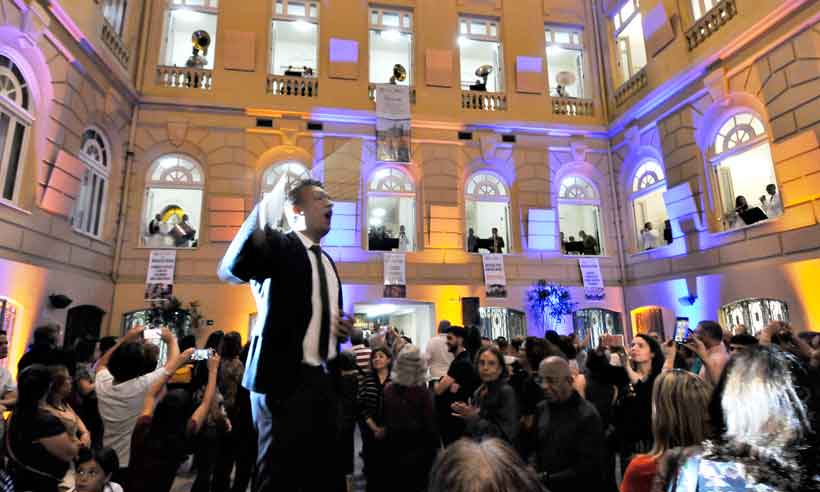 Vesperata de Diamantina leva multidão ao Centro Cultural Banco do Brasil  - Marcos Vieira/EM/D.A. PRESS