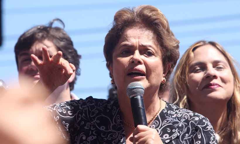 Aniversário de 72 anos de Dilma Rousseff passou em branco - Jair Amaral/EM/D.A Press