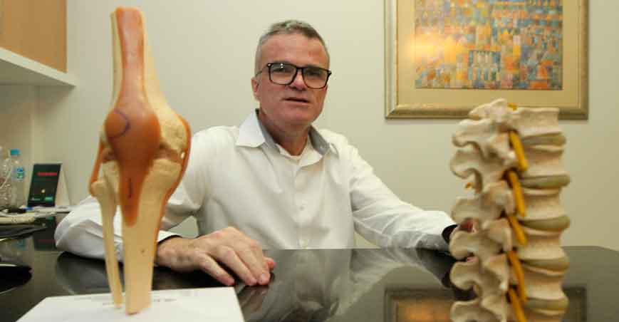 Núcleo de Ortopedia e Traumatologia faz 40 anos e mira expansão - Jair Amaral/EM/D.A Press