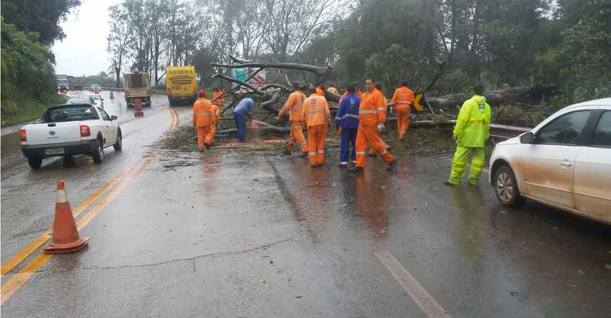 Chuvas em Minas: 14 cidades já decretaram situação de emergência no estado - Via 040/Divulgação