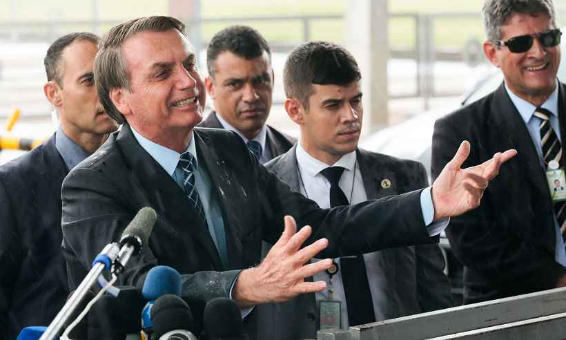 Abraji considera tratamento de Bolsonaro a jornalistas assédio moral - Antônio Cruz/Agência Brasil