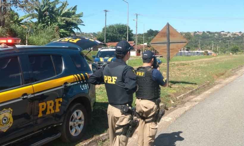 Fiscalização em Minas: 25 radares móveis já multam infratores nas rodovias  - PRF/Divulgação 