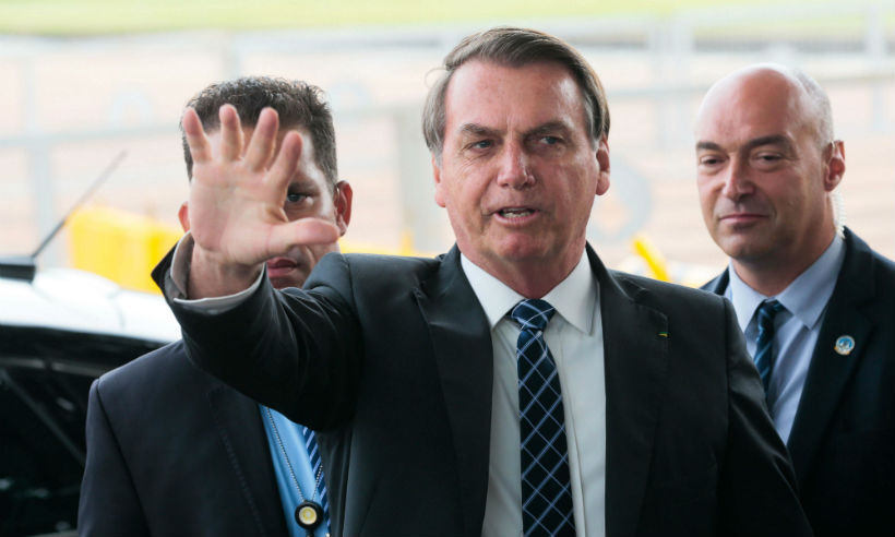 Bolsonaro: 'Brasil terminou bem (o ano); maioria sente que nós estamos melhor' - Antônio Cruz/Agência Brasil