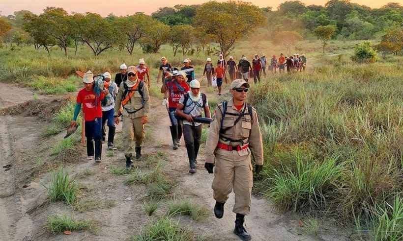 Testemunha em inquérito contra brigadistas diz que suspeita foi 'brincadeira' - REPRODUÇÃO/REDES SOCIAIS