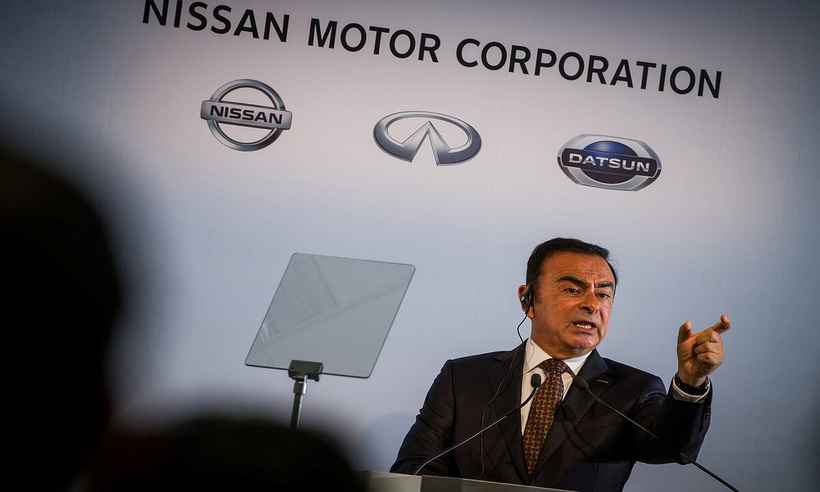 Em novo comunicado, Ghosn nega que família tenha auxiliado sua fuga do Japão - Divulgação / Nissan