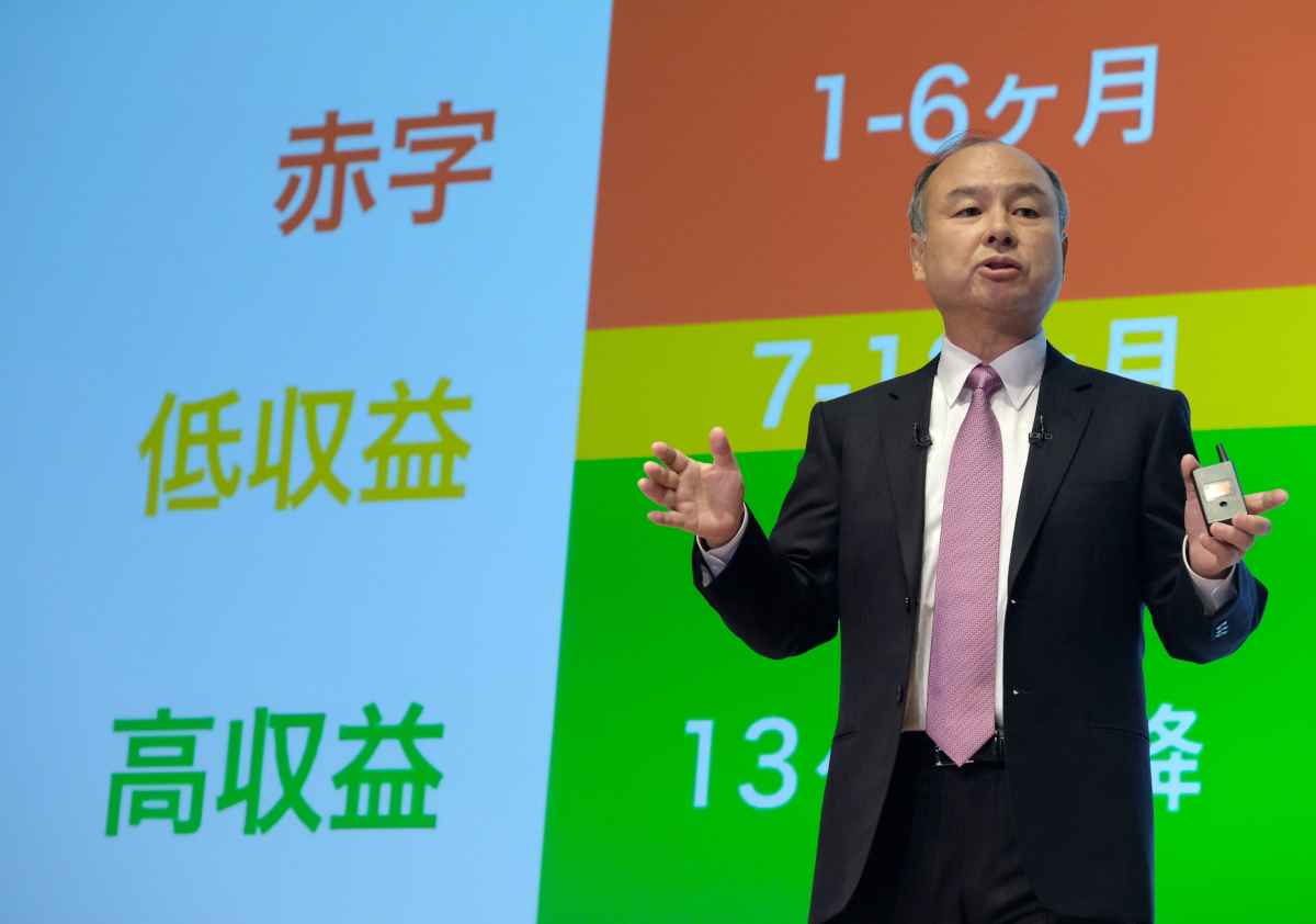 Softbank: a estratégia da fada madrinha das startups - Kazuhiro NOGI /AFP